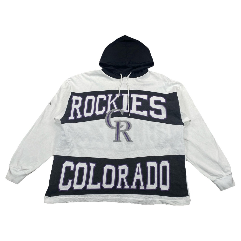 Vintage Apex Colorado Rockies Shirt Hoodie ‎ USA Men's Large
